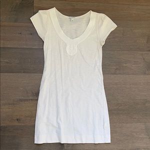 Banana republic of white T-shirt dress